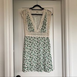 Green Free People Dress